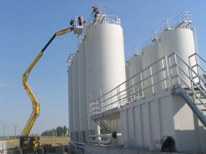 Industrial steel storage solutions - pressure vessels, silos